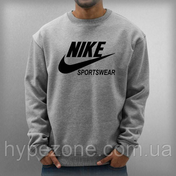 Світшот сірий Nike ( Найк ) Sportwear