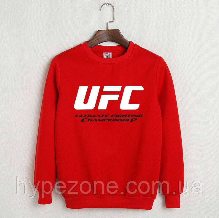 Світшот червоний UFC
