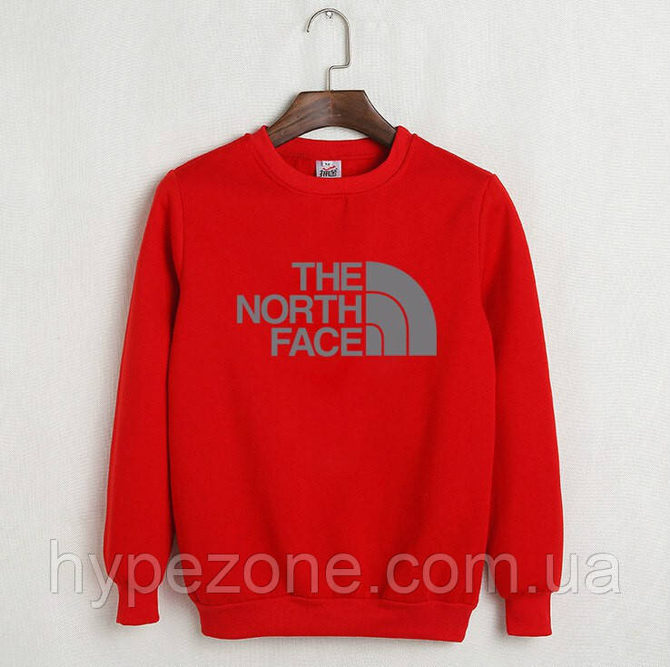Світшот червоний THE NORTH FACE