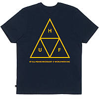 Футболка чорна HUF WORLDWIDE DBC чоловіча