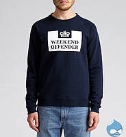 Світшот синій Вікенд Оффендер (Weekend Offender) | Кофта