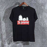 Футболка SUPREME SNOOPY жіноча | Футболка Супрім Снупі