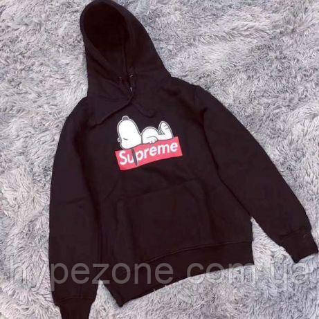 Світшот чоловічий жіночий дитячий SUPREME SNOOPY | Світшот Супрім
