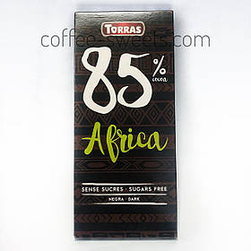 Шоколад «Africa», 85% какао «Torras», 100 г
