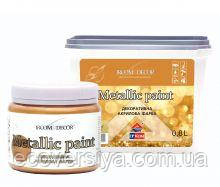 Декоративна фарба з металевими пігментами Decor Metallic Paint