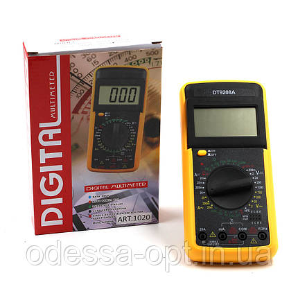 Мультиметр DT 9208A, фото 1