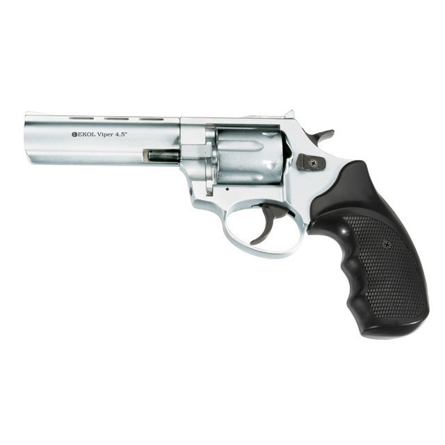 Револьвер під патрон Флобера Ekol Viper 4.5' Chrome, фото 1