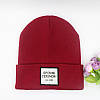 Стильна жіноча шапка з написом, фото 9