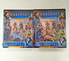 Герої WARCRAFT набір фігур Durotan, Blackhand, Medivh, варкрафт