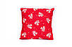 Новорічна подушка декоративна Дзвіночки 45*45 см, фото 3
