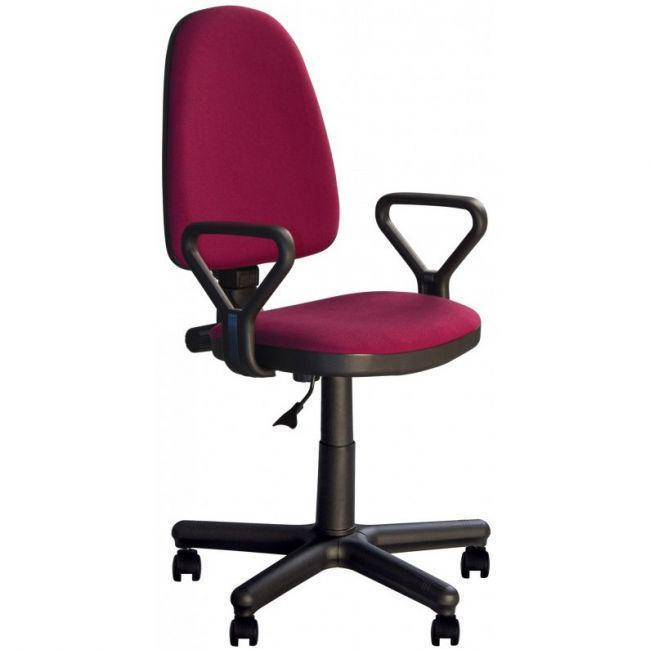 Кресло поворотное Standart GTP Ткань C -29 бордовый для офиса, дома. - фото 1 - id-p1079504650