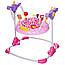 Дитячий стрибунець рожевий Bambi BC01-8 музичний для дівчинки, фото 3