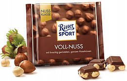 Ritter Sport Молочний шоколад + цілісний фундук