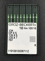 Голки швейні "Groz-Beckert" (No100/16DP X 5 для промислових швейних машин