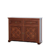 Комод дводверний у вітальню ДСП/МДФ Афіна Скай