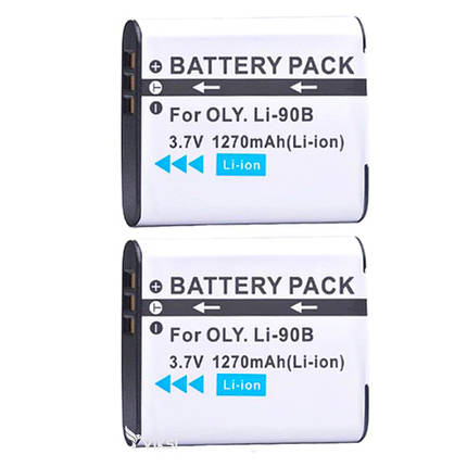 Акумулятор Olympus Li-90B (1270mah), фото 3