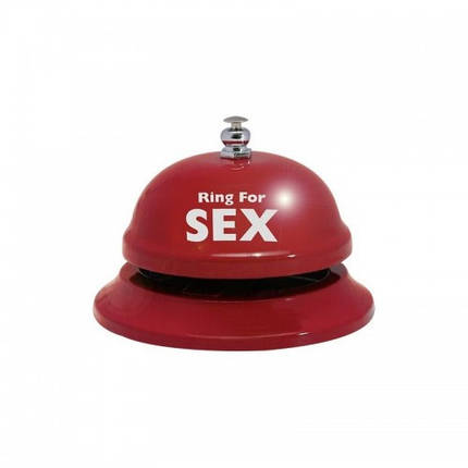 Дзвінок для сексу Ring for sex настільний для рецепції еротичний подарунок, фото 2