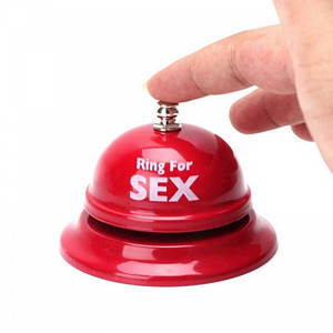 Дзвінок для сексу Ring for sex настільний для рецепції еротичний подарунок