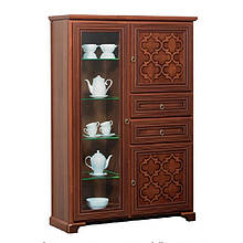 Сервант малий правий у вітальню ДСП/МДФ Афіна Скай