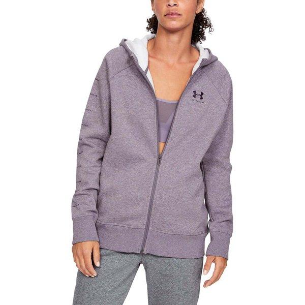 Толстовка Under Armour Rival Fleece Sportstyle Lc Sleeve Graphic (Women) Артикул 1348559-033 - фото 2 - id-p1079560712