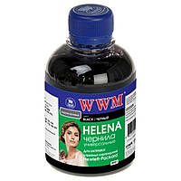 Чернила WWM HELENA для HP 200г Black Водорастворимые (HU/B) универсальные