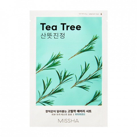 Тканинна маска для обличчя MISSHA Airy Fit Sheet Mask Tea Tree 20 мл (454750)