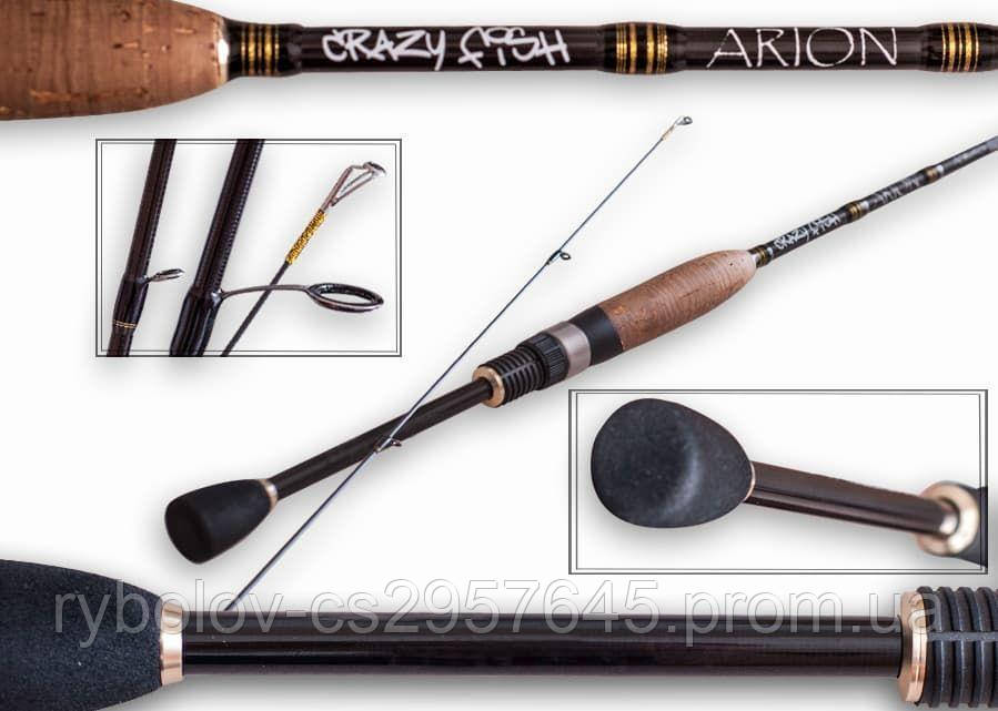 Спінінг Crazy Fish Спінінг Arion ASR762MLT (5-21g 229 cm 7'6" 0,6-1 PE EFF Action)