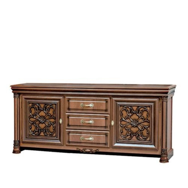 Тумба під телевізор 1,94 у вітальню ДСП/МДФ Гранда Скай, фото 1