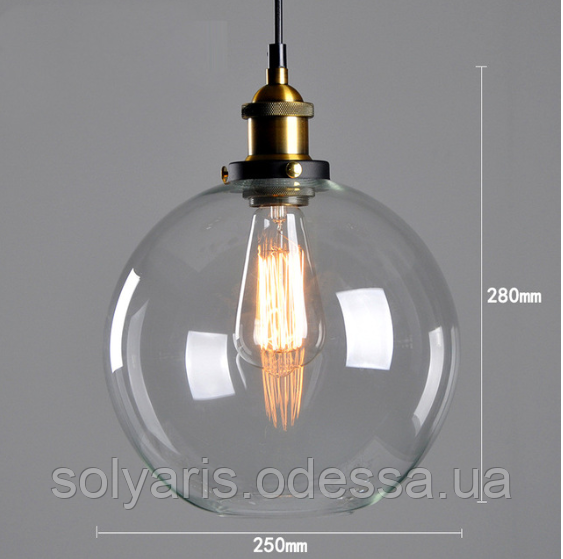 Люстра-підвіс лофт 7521009-1 CL (25 см)