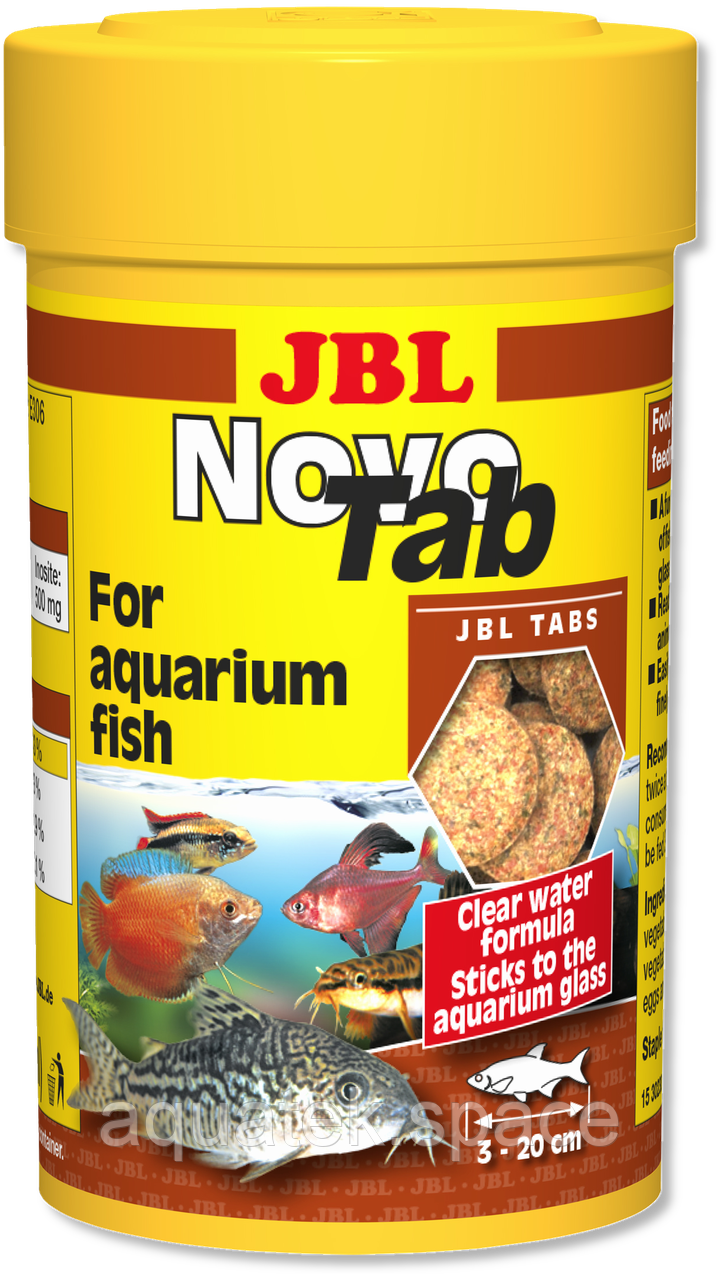 JBL NovoTab основной корм в форме таблеток для любых аквариумных рыб 1 ...