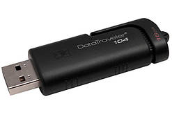 FLASH-накопичувач Kingston DataTraveler 104, 16 GB, USB 2.0, (флешка на 16 GB)