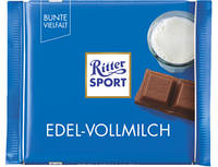 Ritter Sport Молочный шоколад 35% какао 100g