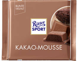 Ritter Sport Молочний шоколад із начинкою какао-мус 100g