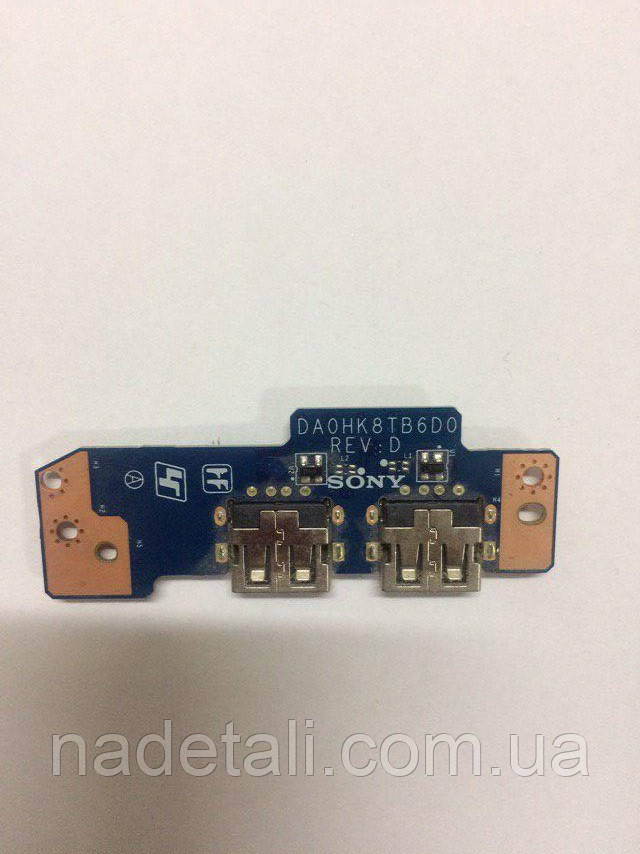 Плата USB Sony SVF15 со шлейфом