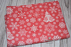 Рівномірна бавовняна тканина з малюнком