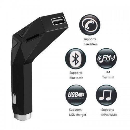 Трансмітер / фм модулятор / Автомобільний трансмітер Bluetooth N8S, фото 1