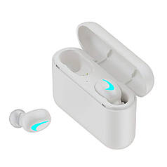 Бездротові Bluetooth-навушники HBQ-Q32 TWS Logo White (881700)