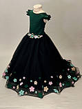 Довга сукня зі шлейфом Елізабет на 4-5, 6-7 років, фото 5