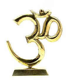 ОМ бронзовий на підставці (11,5х10х3,5 см) (Om Table No. 2)