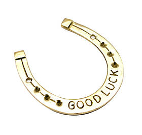 Підкова бронзова "Good luck" (11.5х11х0,5 см) (Naal Good Luck Big)