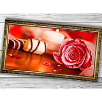 Схема для вишивки бісером, Бісер-Арт Рожева троянда (011)