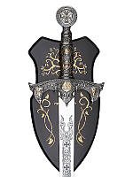 Рицарський меч (сувенірний) "Бальмунг" — сталь, що зміцнюється термообробкою й має високу зносостійкість