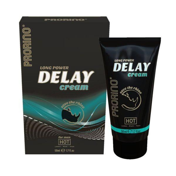 Продовжувальний крем Prorino long power Delay cream, 50 мл.