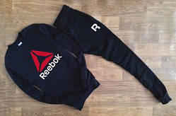 Чоловічий темно-синій спортивний костюм Reebok