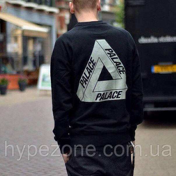 Світшот PALACE чорний з принтом Світшот Палас, фото 1