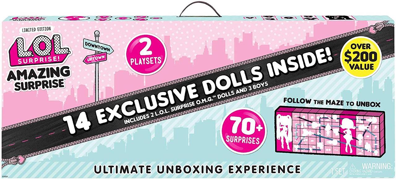 L.O.L. Surprise Amazing Surprise with 14 Dolls Дивовижний сюрприз (559764)