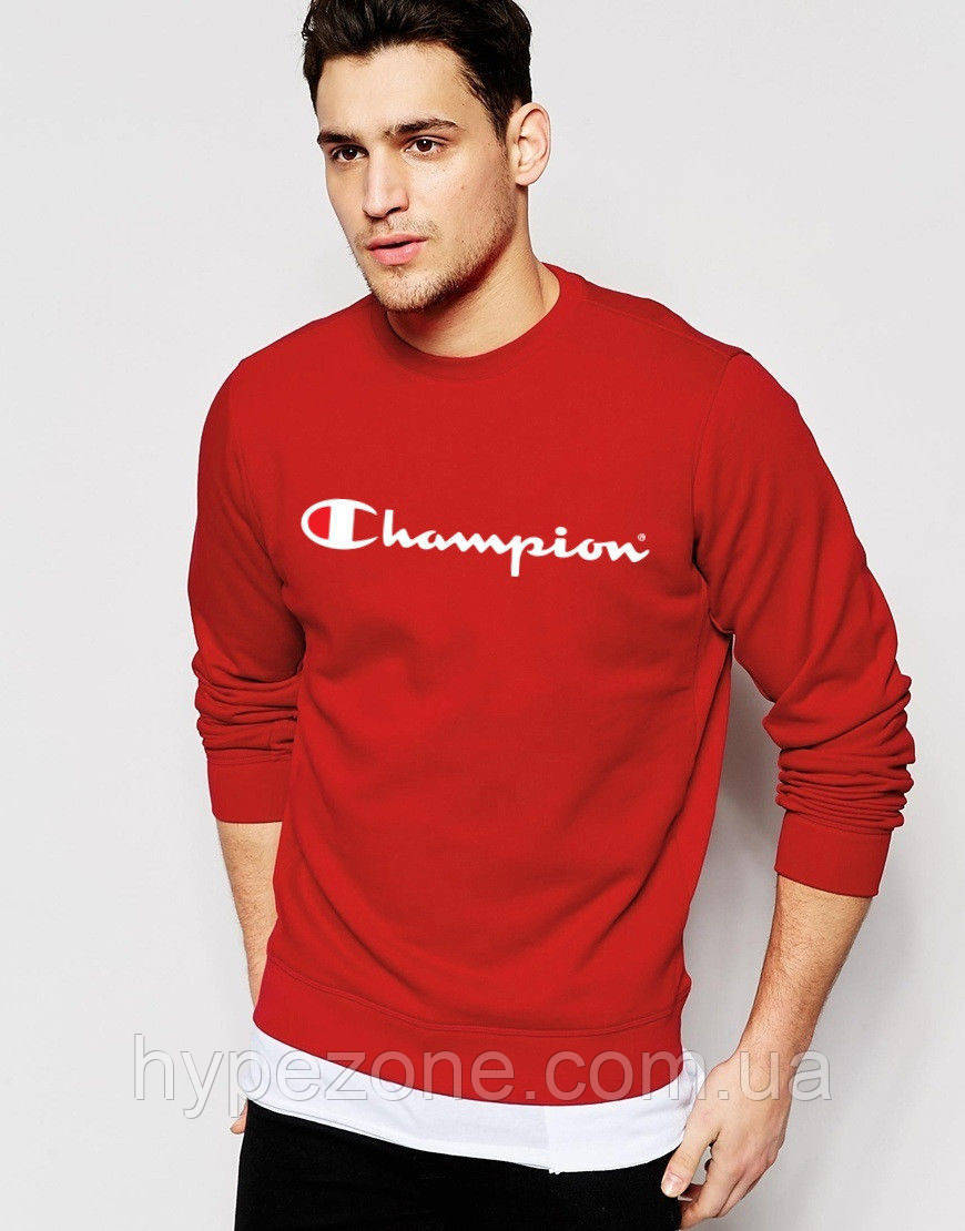 Світшот червоний Champion ( Чемпіон ), фото 1