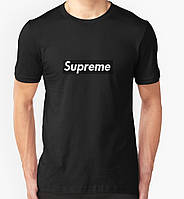 Чоловіча футболка Supreme black Футболка Супрім