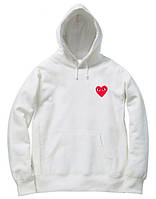 Худі Comme des Garcons PLAY | Світшот CDG унісекс (чоловіче,жіноче,дитяче)