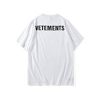 Чоловіча біла Футболка Vetements